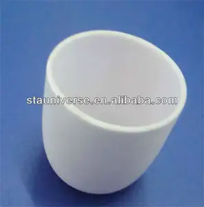 STA高纯度弧形氧化铝陶瓷坩埚/杯