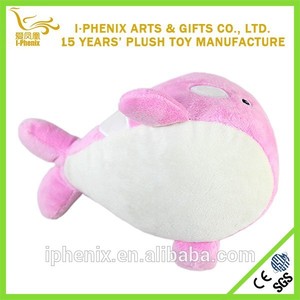 <span class=keywords><strong>la</strong></span> costumbre de ballenas de color rosa suave de <span class=keywords><strong>la</strong></span> felpa juguete - Product Image 2