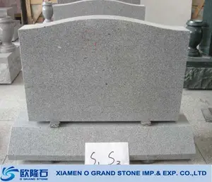 Lápida de granito musulmán en blanco barato precios