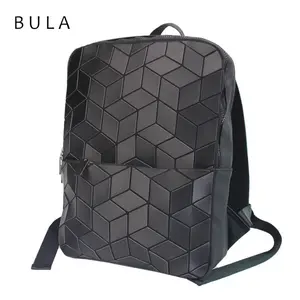 BULA para estudante Moda Feminina Matte Geométrica Mochila de viagem Da Moda saco Grande escola