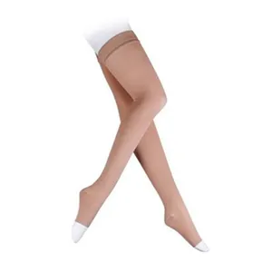 34-46毫米汞柱医疗质量女士膝盖高支撑丝袜中压循环软管压缩袜
