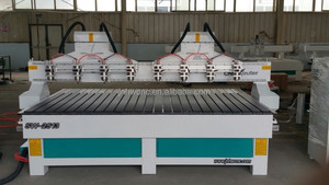 Nhiều Đầu Đa Đầu Nhiều Cọc CNC Chế Biến Gỗ Router Máy Mới Quảng Cáo Công Ty Cắt Gỗ Acrylic MDF Hội Đồng Quản Trị - Product Image 2