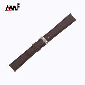 Bracelet de montre en cuir Saffiano de veau personnalisé, cousu, multicolore, marron léger, 2 pièces, bracelets de montre en cuir - Product Image 3