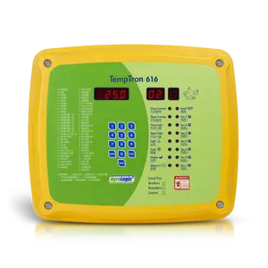 Sistema de Control automático para granja avícola, moderno sistema de Control de Ambiente, Temptron T607AC/T610/T616/Rotem AC2000 Plus