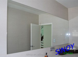 Chine Top Qualité Argent Enduit Trempé Verre <span class=keywords><strong>Miroir</strong></span> pour meubles, <span class=keywords><strong>salle</strong></span> <span class=keywords><strong>de</strong></span> bains, ou applications <span class=keywords><strong>de</strong></span> décoration avec la sécurité - Product Image 5