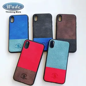 Wadegroup cloth original color change phone case for iPhone 7 8 plus x xr xs max 11 pro 12 mini 13 LG K52 Oppo reno 5 lite Moto