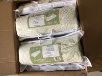 Coussin de repose-pieds demi-lune, oreiller en mousse à mémoire de forme, traversin de repos, pour sous le bureau