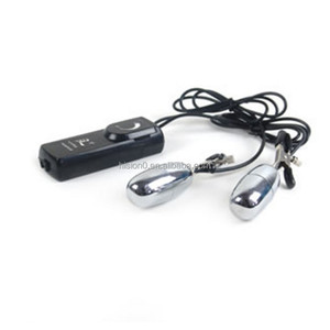 High Pleasure Adult Flirting Product Electric <strong>Vibrating</strong> Bullets Stimulating <strong>Nipple</strong> Clips <strong>Nipple</strong> <strong>Clamps</strong> - Product Image 3