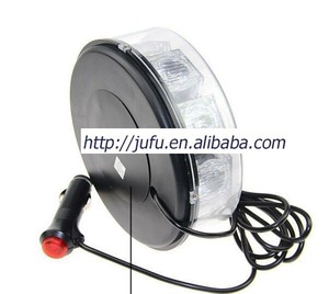 White green amber police ambulace waterproof <strong>mini</strong> led <strong>rotating</strong> <strong>rotator</strong> flashing warning strobe <strong>beacon</strong> 12v red blue light - Product Image 3