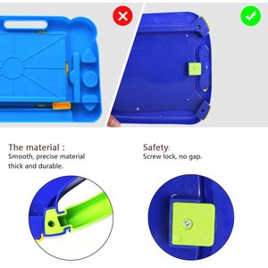 彩色磁性无BPA塑料涂鸦幼儿绘图板可擦画板用于书写绘画学习 - Product Image 2