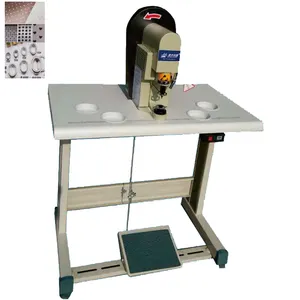 Semi Automatic Electric Leather Curtain Eyelet Punching Machine