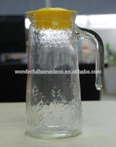 Hecho a máquina de agua de vidrio/pote de jugo/vidrio hervidor de agua/tallada flor olla de vidrio conjunto - Product Image 1