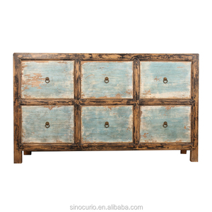 Wholesale Antique Chinese Reproduction Shabby Chic Buffet Storage Furniture