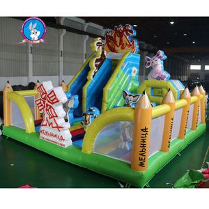 Instalaciones Recreativas Inflables Grandes para Exteriores, Parque de Atracciones Inflable, Castillo Inflable en Venta - Product Image 6