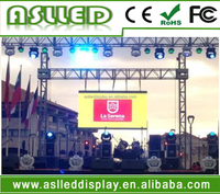 Écran LED d'intérieur ASLLED P2.5 P3 P4 P5 P6 en couleur, module d'écran LED d'extérieur P6 P8 P10 P16, vidéo LED