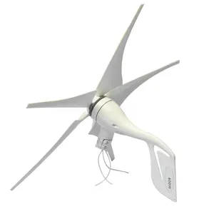 Goede kwaliteit 1.5 m/s Horizontale as 400 w 12/24 v dak top kleine windmolen aangedreven generator thuisgebruik