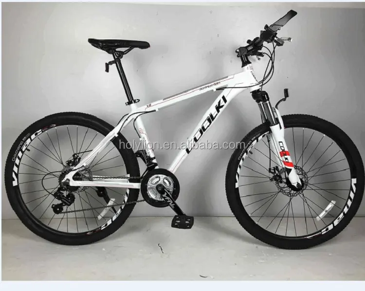 26"alloy white Mountain bike with alloy crank HL-M147