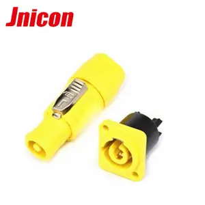 Jnicon powercon conector alto-falante, conector ip44 para área interna, com 3 pinos