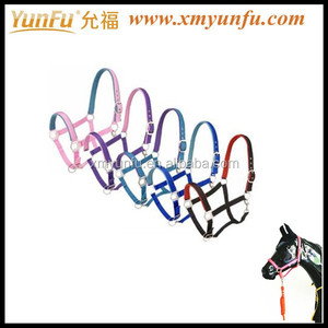 Harnais de selle en nylon rembourré avec des attaches en satin pour laisse de chien - Product Image 2