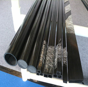 Profil en fibre de carbone pultrudé 10*10*8mm - Product Image 6