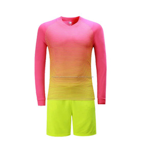 2018 New Design order child's jersey soccer's long sleeve - Product Image 3