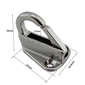 High Quality <strong>Boat</strong> Hardware 316 Stainless Steel Marine Fender <strong>Hook</strong> - Product Image 1