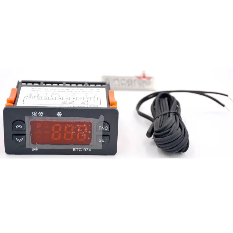 Controlador de temperatura del microordenador de refrigeración 974