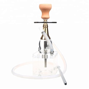 Nuevo diseño acrílico Shisha hookah Base con LED para la venta - Product Image 3