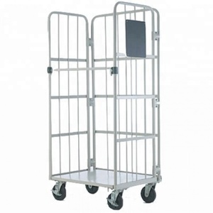 Entrepôt en acier logistique pliable cage de roulement - Product Image 1