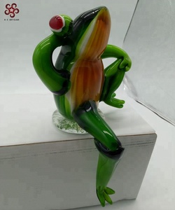 Sculpture d'animaux en <span class=keywords><strong>verre</strong></span> de Murano soufflé à la main Décoration de Noël - Product Image 1