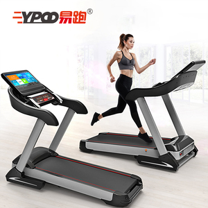 YPOO 러닝 머신 홈 피트니스 전동 럭셔리 전기 러닝 머신 YPOOFIT APP가있는 새로운 피트니스 세미 상업용 러닝 머신