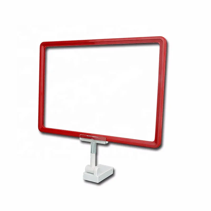 A3 A4 A5 retail pop display magnetic price tag sign holder stand poster frame display stand