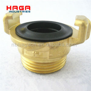 Good Quality German Type Brass Geka Coupling Male Thread <strong>Hose</strong> <strong>End</strong> - Product Image 1