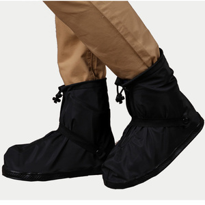 Couvre-bottes de pluie antistatiques légers pour l'extérieur, toutes saisons, imperméables, pour motards et cyclistes, en PVC - Product Image 2