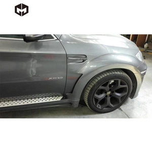 In fibra di vetro paraurti anteriore posteriore cofano minigonne laterali passaruota alare LED scarico HMStyle Body Kit per <span class=keywords><strong>BMW</strong></span> <span class=keywords><strong>X6</strong></span> <span class=keywords><strong>E71</strong></span> - Product Image 3