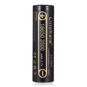 LiitoKala Lii-35A <span class=keywords><strong>18650</strong></span> 3500mAh 3.7V ليثيوم أيون بطارية قابلة للشحن 30A بطارية ليثيوم عالية استنزاف ل Flashinglight - Product Image 4