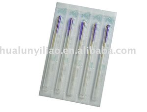 Desechables estériles chapado en <span class=keywords><strong>oro</strong></span> <span class=keywords><strong>agujas</strong></span> <span class=keywords><strong>de</strong></span> <span class=keywords><strong>acupuntura</strong></span> con tubo - Product Image 1