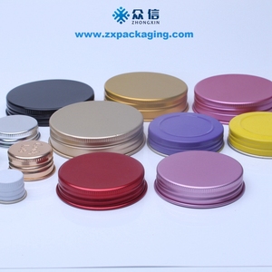 Good Quality Bottles Aluminum Metal Screw Cap China Storage Bottles With Aluminum Screw Cap