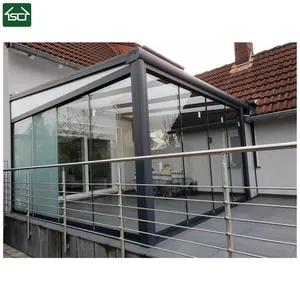 Pergola tuen Overkapping en aluminium étanche gazébo électrique d'extérieur en aluminium Type bois traité thermiquement par pression