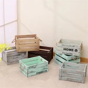 Cheap wooden fruit vegetable crates for sale