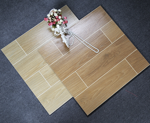 מותאם אישית גודל 600x600mm עץ קרמיקה אריח מלוטש פורצלן אריחי ריצוף - Product Image 4