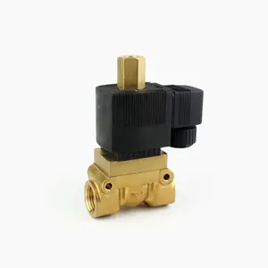 Válvula Solenoide de Alta Presión y Alta Temperatura de 30 bar, 1/4 3/8 1/2 BSP, 24 12V, Orificio de 13 mm, Normalmente Abierta, Válvula Piloto de Latón de Alta Calidad - Product Image 1