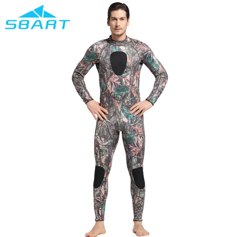 Womail — combinaison de plongée camouflage camouflage, vêtements de plongée à manches longues, combinaison de plongée combinée épaissie, combinaison de surf