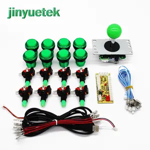 Jinyuetek 저렴한 가격 usb 보드 조이스틱 hid 인코더 싸움 스틱 pcb