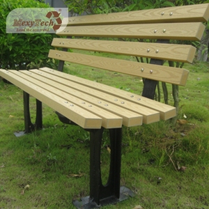 Jardin en bois en plastique dossier <span class=keywords><strong>balcon</strong></span> <span class=keywords><strong>banc</strong></span> cour terrasse ménage wpc <span class=keywords><strong>banc</strong></span> public - Product Image 5