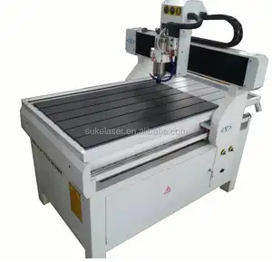Kleine metall cnc router 6090/mini cnc pcb router mit typ 3 software
