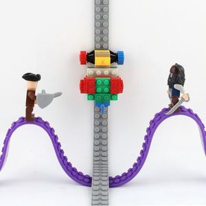 100 厘米圈硅胶 DIY 玩具环塑料积木底板积木 - Product Image 4