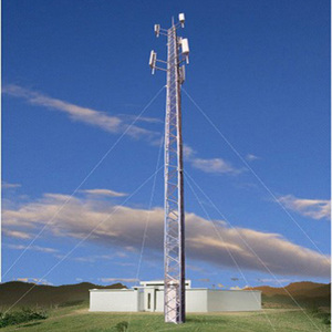 abgespannten draht mast stahl Fernmeldeturm