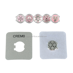 Cremo Rosa amor corazón Clover micro Pave flores Combinación libre Platinum encanto color elástico enlace accesorios de joyería - Product Image 5