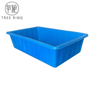 K380L Màu Xanh Mạnh Cấp Thực Phẩm Rotomold Poly Aquaponic Trang Trại Container - Product Image 1